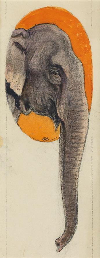 PAUL BRANSOM. Group of 3 Animal Drawings.